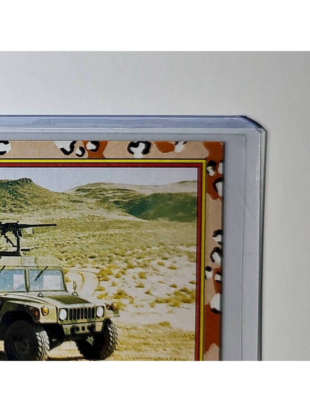 HMMWV (Hummer) 1991 Topps Desert Storm #44 Card - Picture 4 of 10